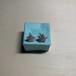 Winter Star Freshwater Pearl Stud Earrings Cute Starry Y2K Gift For Her